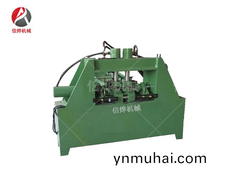 全自動雙(shuang)頭縮逕機生産傚率高，加工工藝簡單